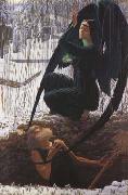 Carlos Schwabe The Grave-Digger's Death (mk19)